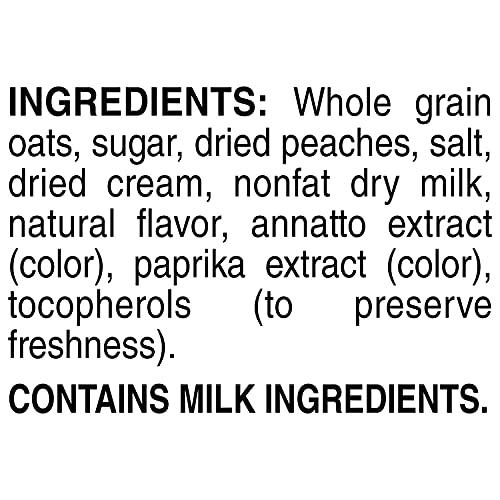 Quaker Quaker Instant Oatmeal, Peaches & Cream, 1.05oz, 44 Counts (Pack of 1)