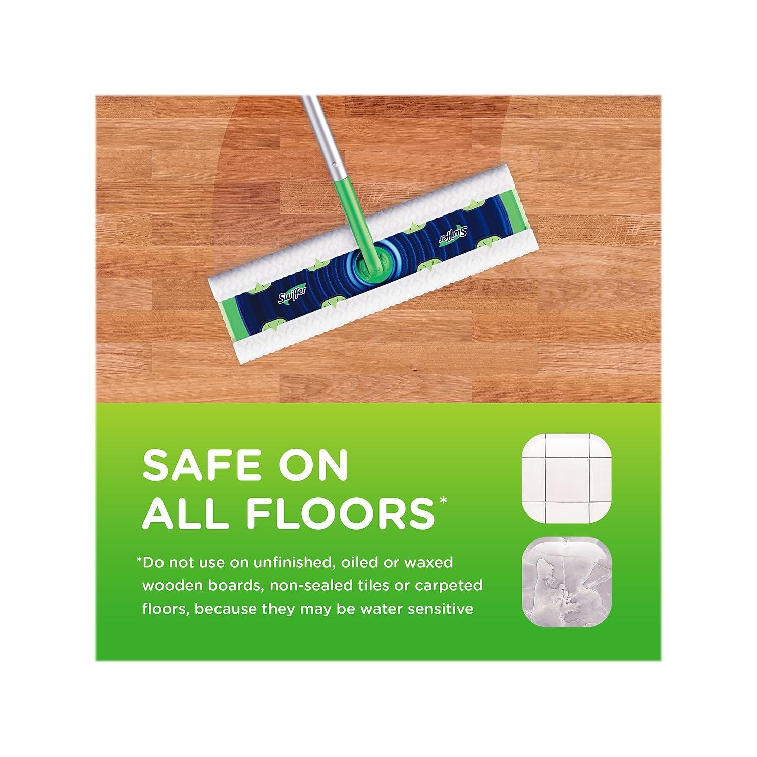 Swiffer Swiffer Sweeper X Large Wet Mopping Cloths, Open Window Fresh, 12 Folded Sheets