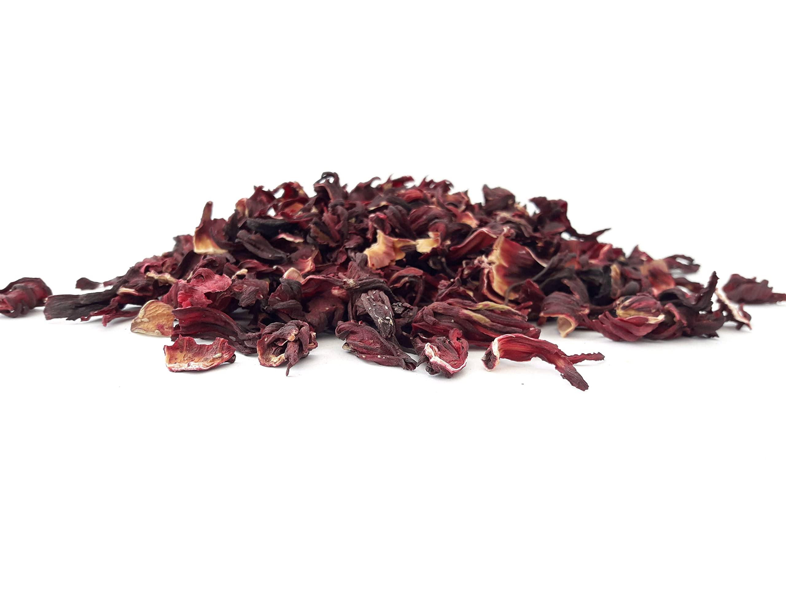 Morel Distribution Company Dried Hibiscus Flowers Cut and Sifted, Flor de Jamaica, Great for Hibiscus Tea Jamaica Tea. 2 Lbs.