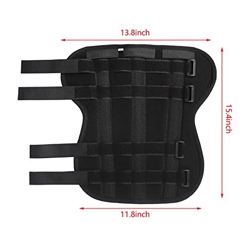 OhMill OhMill Kids Knee Brace for Knee Pain Adjustable Knee Brace with Side Stabilizers Knee Joint Fixation Protector for Sports, Meniscus Tear,Injury Recovery - Fit Boys & Girls