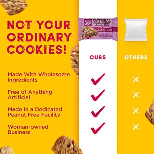 COOPER STREET Cooper Street - Chewy Granola Bakes, Cranberry Oatmeal Cookies, Oatmeal Bars Alternative, Guilt-Free Snacks/Breakfast Cookies, No Nuts, Dairy, Soy & Artificial Ingredients, 12ct Economy 2 Packs