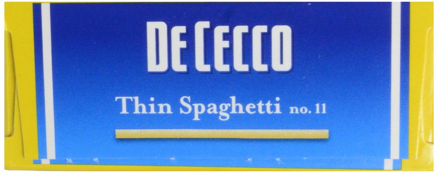 De Cecco De Cecco Pasta, Pasta Spaghetti Thin No.11, 16 Ounce