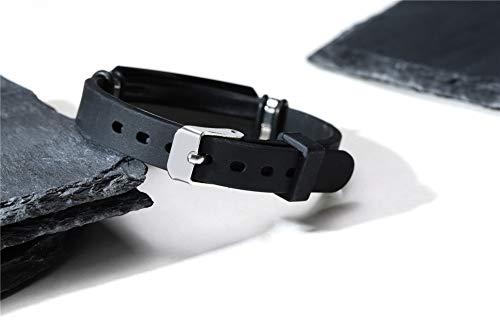 ZKXXJ ZKXXJ Medical Alert ID Bracelets for Men Women Anaphylaxis - Silicone Adjustable Wristband Sos Emergency Identification Bracelet,ICE Health Alert Allergy Awareness Jewelry