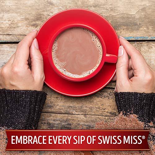 Swiss Miss Swiss Miss Milk Chocolate Flavor Hot Cocoa Mix Canister, 38.27 Ounce (Pack of 12)