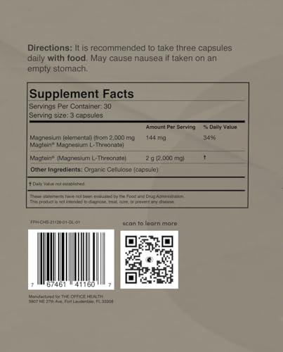 The Office Health The Office Health Liposomal Magnesium L Threonate