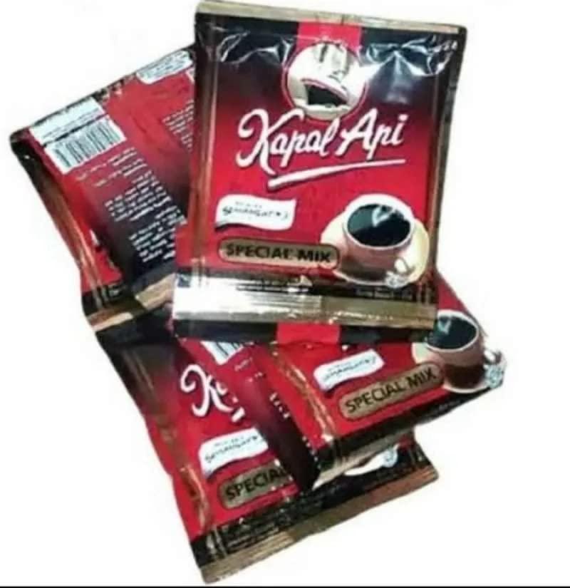 Kapal Api Kapal Api Special Mix (Coffee plus Sugar), 25 Gram (10 sachets)