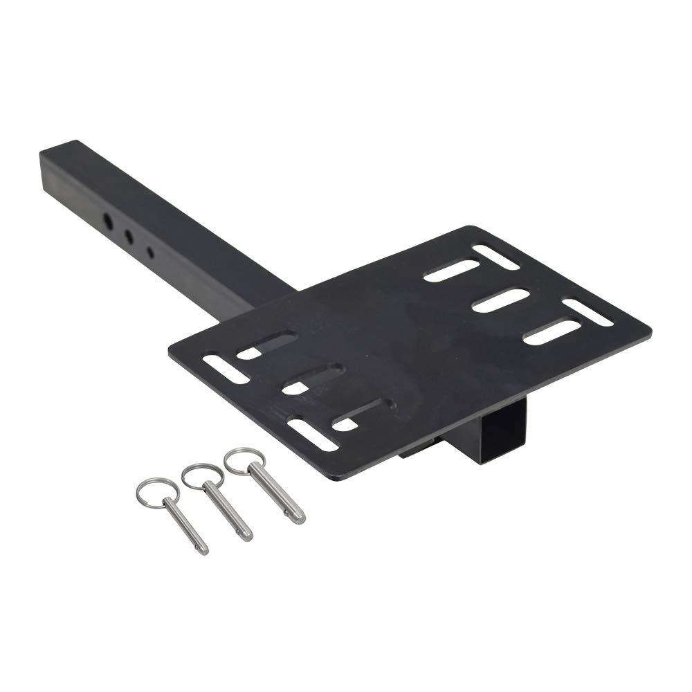 AlveyTech AlveyTech X-Large Matte Black Universal Mobility Scooter Rear Trunk & Bracket Assembly