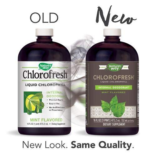 Nature's Way Natures Way Chlorofresh Liquid Chlorophyll 16 ozs (Mint Flavor)