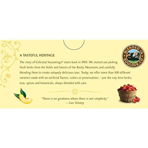 Celestial Seasonings Celestial Seasonings Herbal Tea, Sleepytime Peach, 20 Count