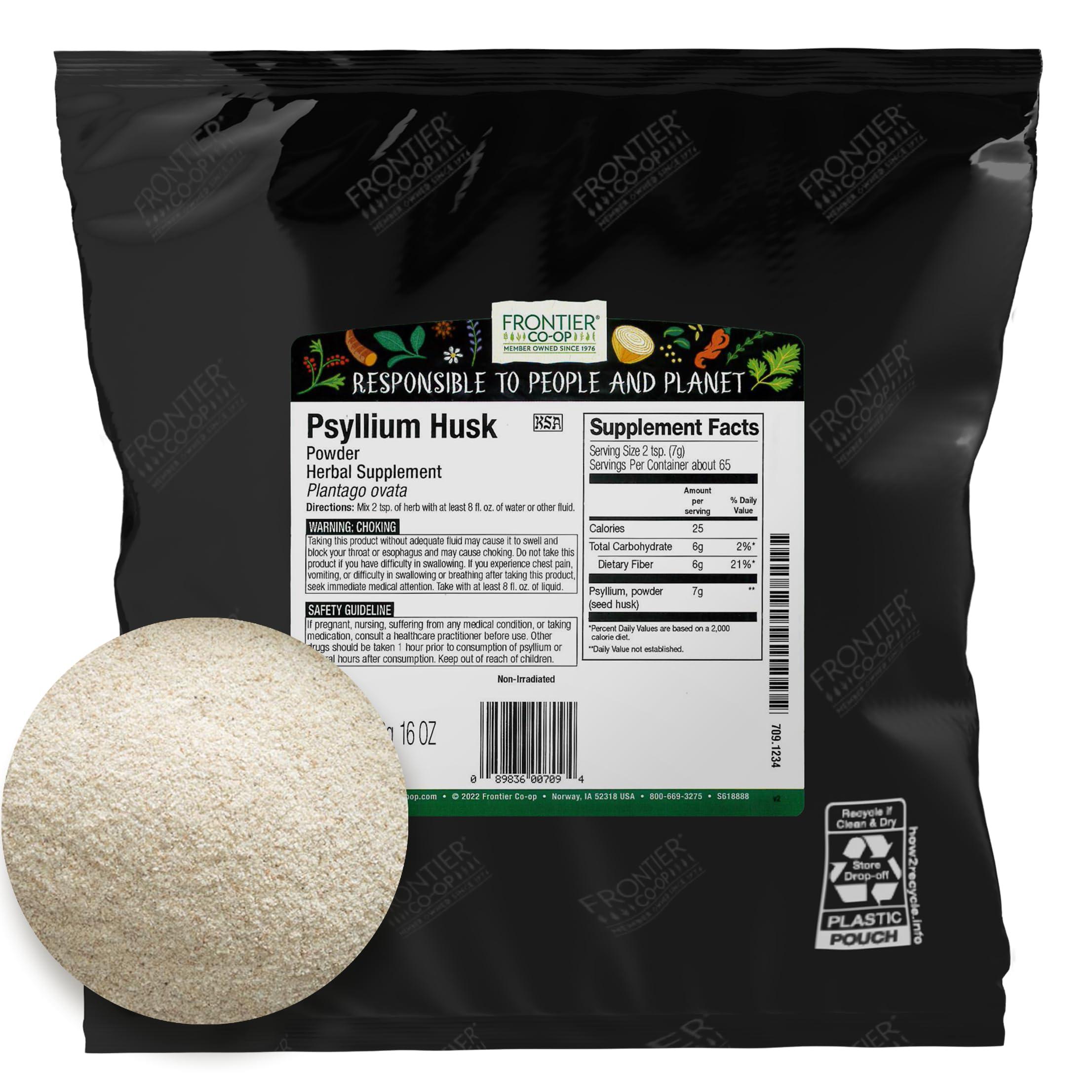 Frontier Co-op Psyllium seed husk powder