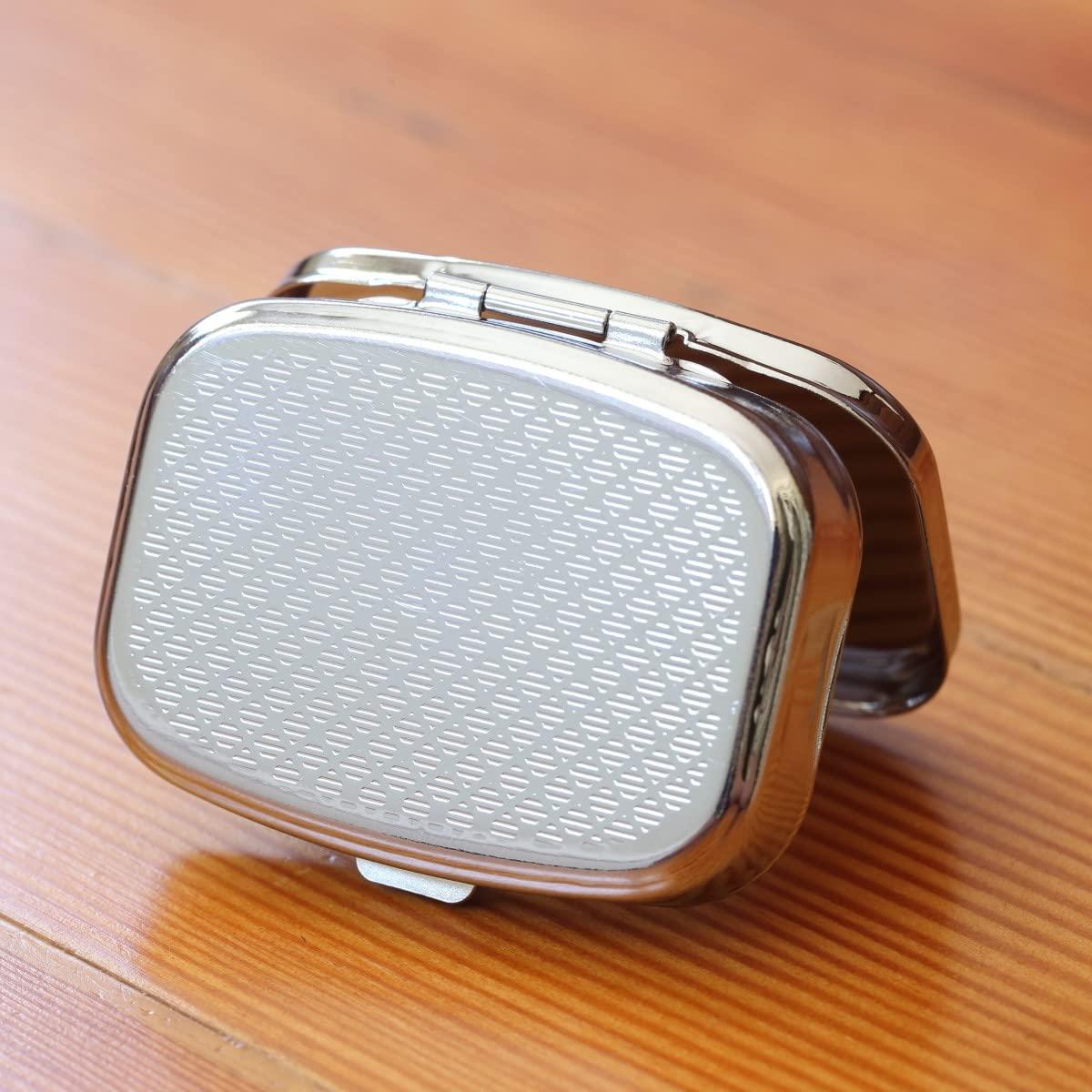 NewCharms Nighthawks Edward Hopper Bar Rectangle Pill Box Medicine and Vitamin Dispenser