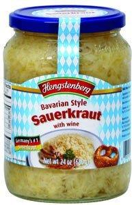 Hengstenberg Hengstenberg Sauerkraut, Bavarian Style, 24 Ounce (Pack of 12) by Hengstenberg