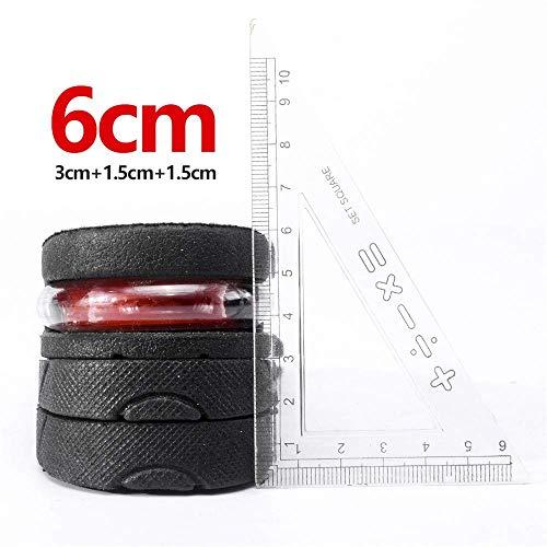 XINIFOOT Height Increase Insole 3-Layer Air Cushion Heel Insert Lift Shoes Insole for Men and Women Invisible Elevator Adjustable Insoles