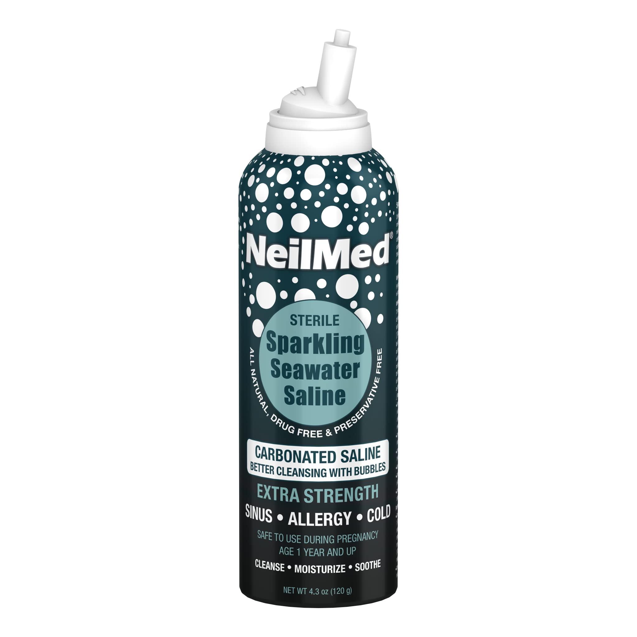 NeilMed NeilMed Sparkling Seawater Extra Strength Nasal Saline Spray 125 mL