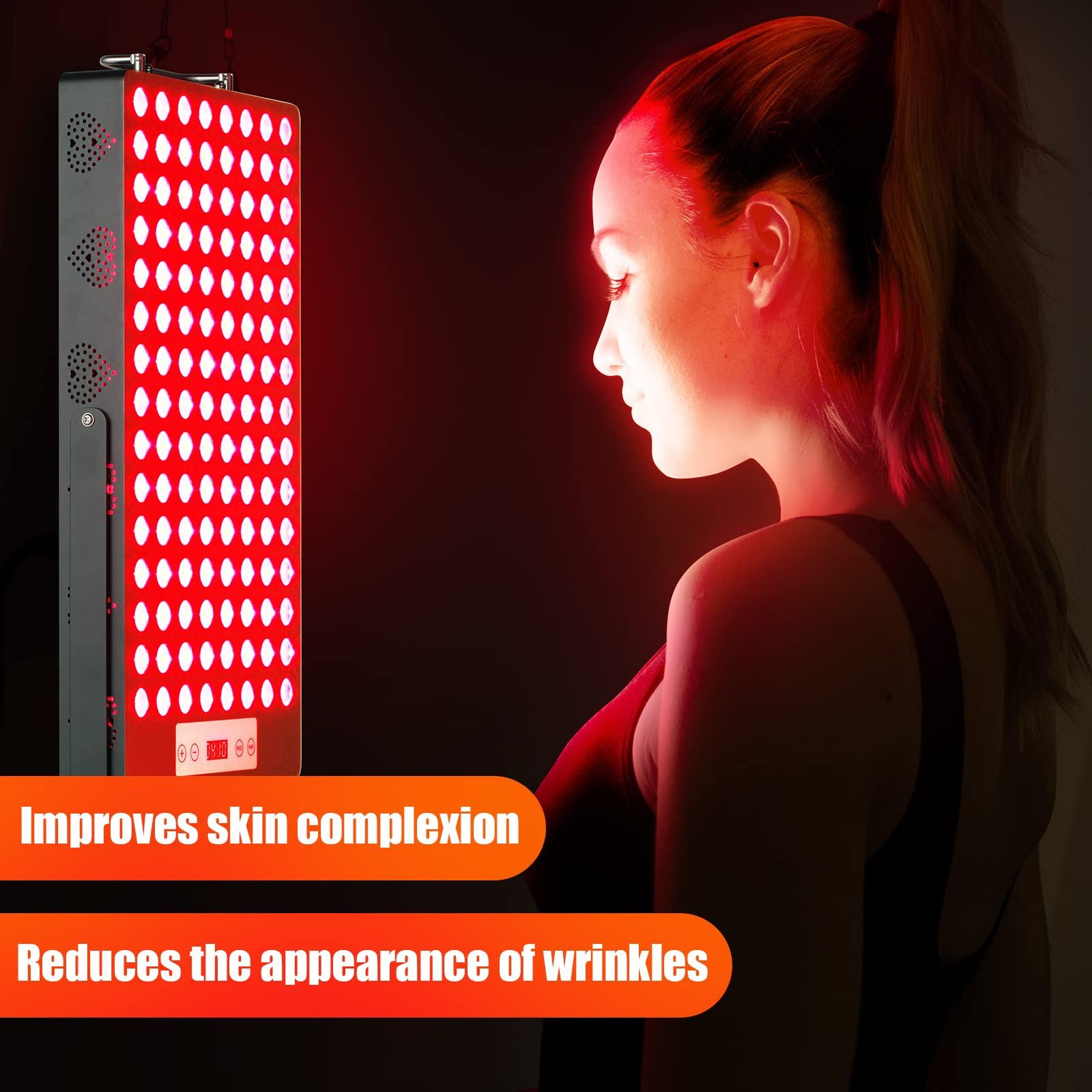iPlantop iPlantop Red Light Therapy for Body, Red 660nm & Near Infrared 850nm, Best Full-Body Light Therapy Panels with 120 LEDs, Near Infrared Light Therapy for Body Relief. (120 LEDs)
