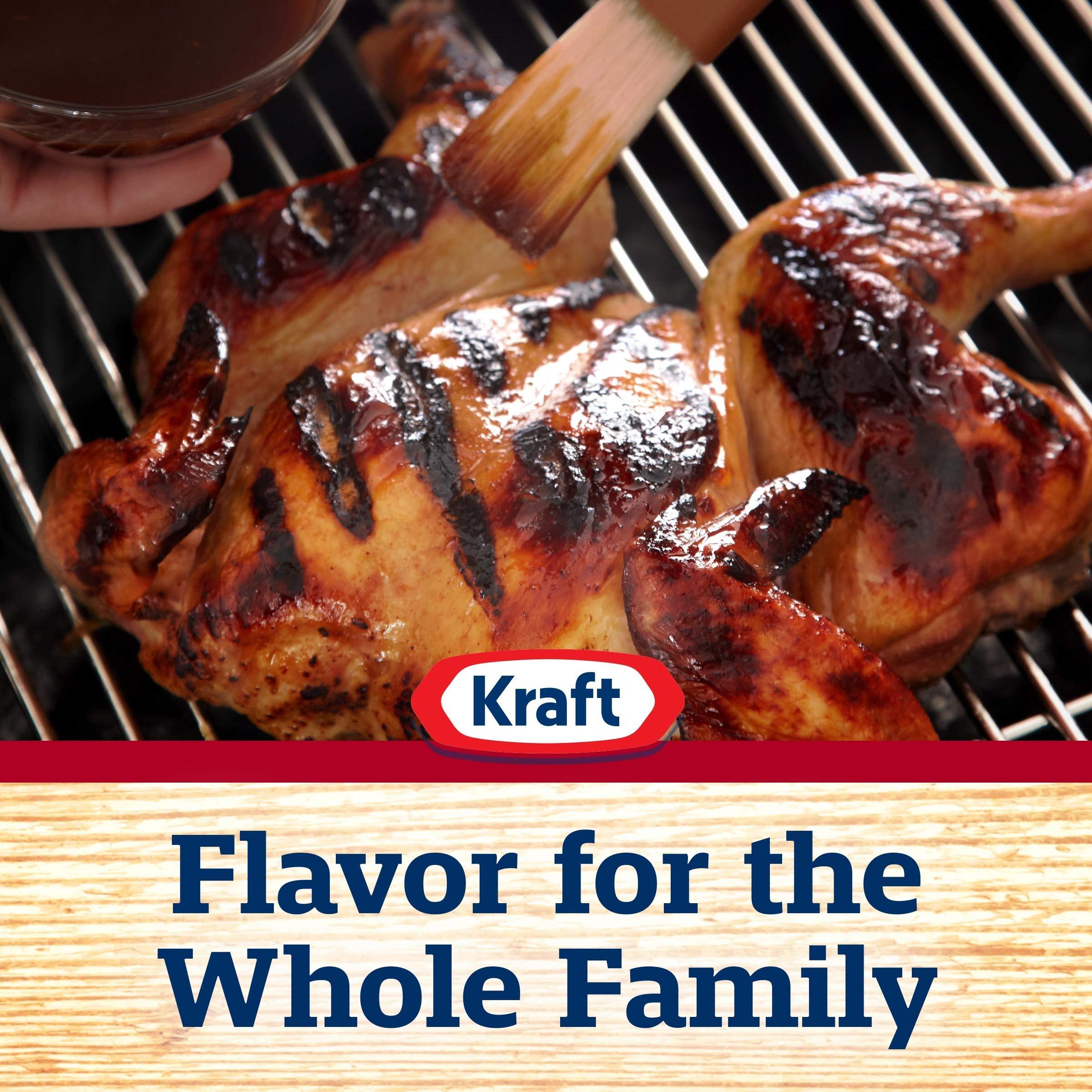 Kraft Kraft Original Slow-Simmered BBQ Barbecue Sauce (18 oz Bottle) (Pack of 2)