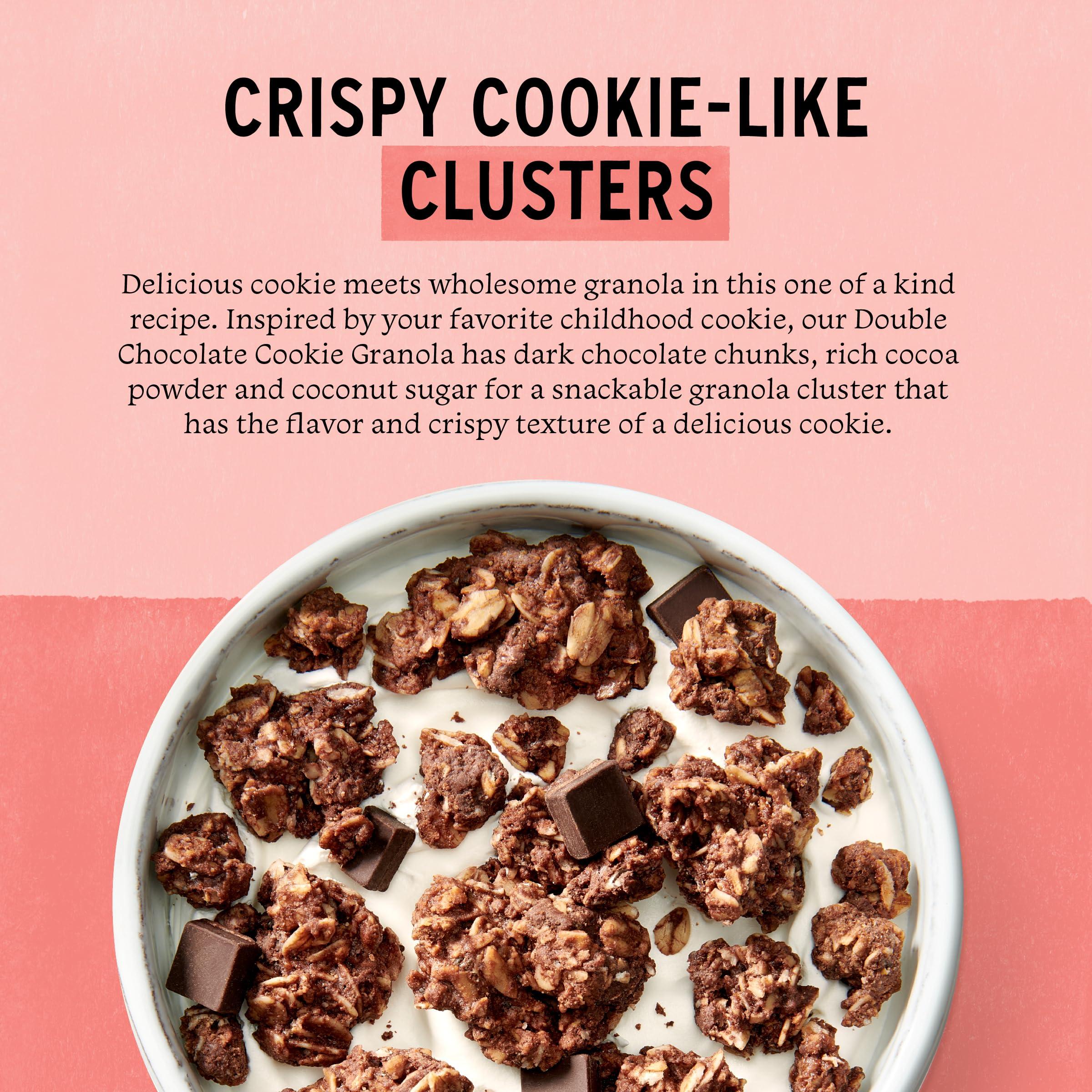 purely elizabeth. Purely Elizabeth Cookie Granola, Double Chocolate, Gluten-Free, Non-GMO (11oz Bag)