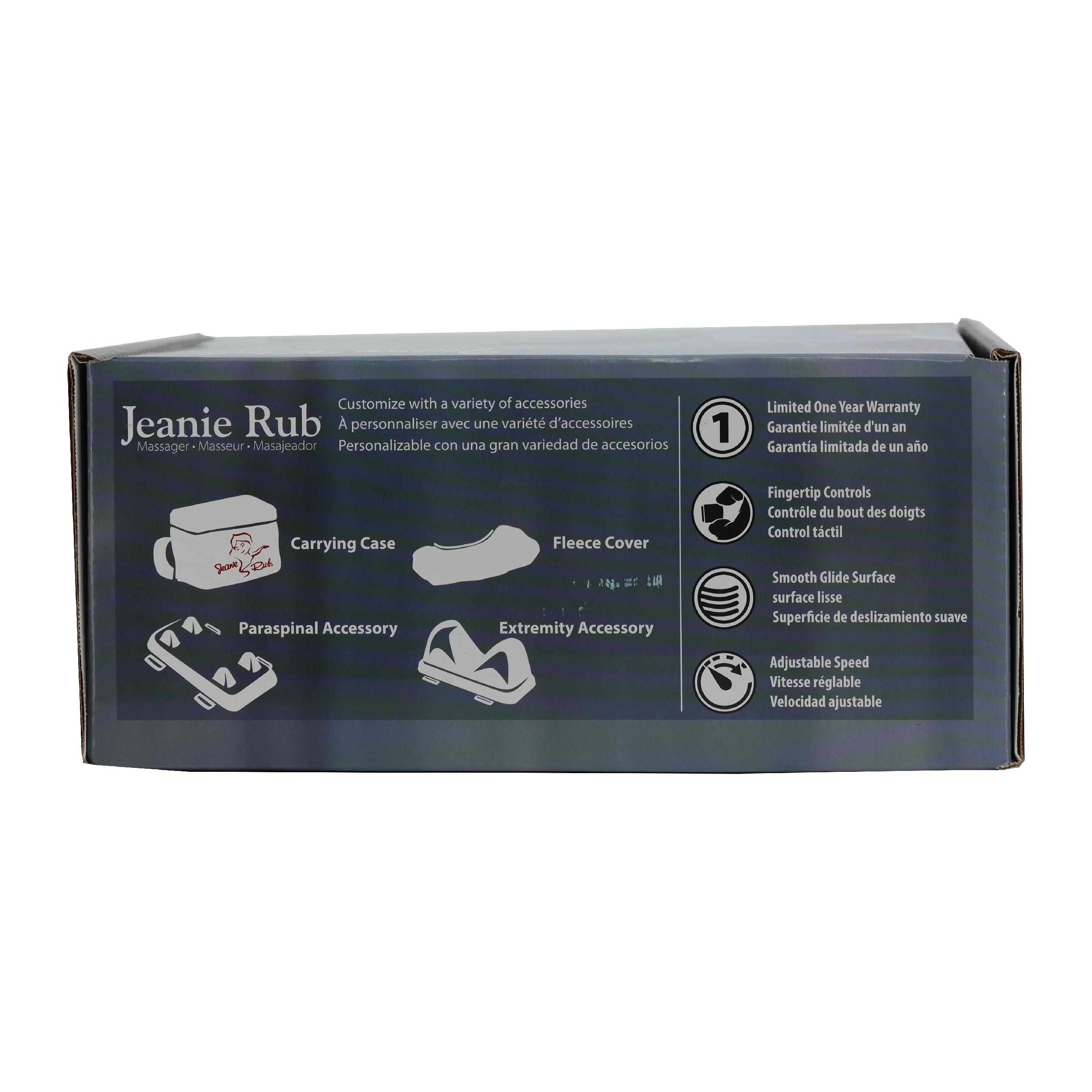 Core Products Core Products Jeanie Rub Variable Speed Massager, Premium Quality Deep Tissue Back & Shoulder Massager for Pain Relief, Body Massager for Back, Neck, Lower Back & Cellulite Massage