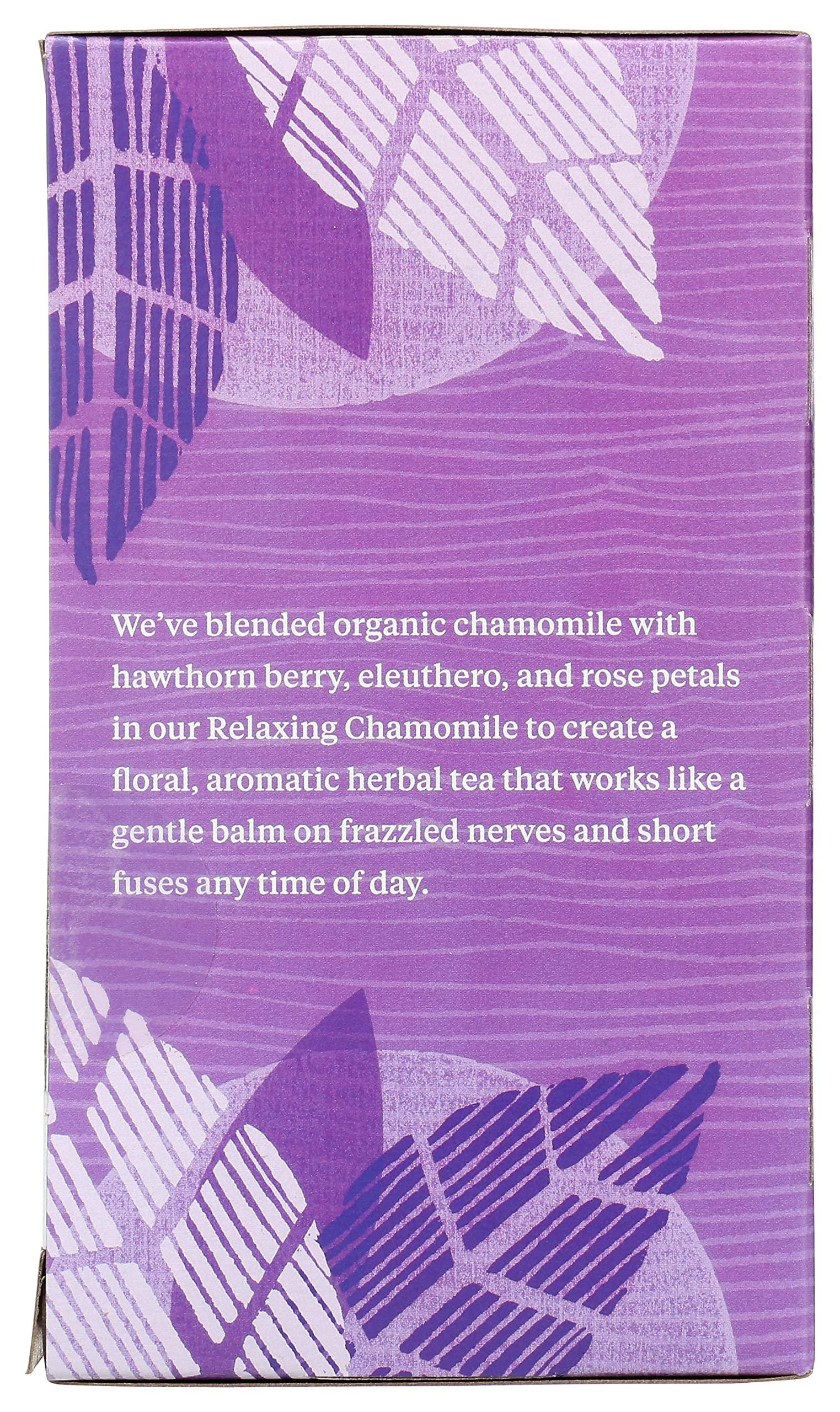 Allegro Coffee Allegro Tea, Organic Relaxing Chamomile Tea Bags, 20 ct (Pack of 2)