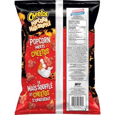 PepsiCo Foods Canada Cheetos Popcorn Flamin Hot Flavor, 180g/6.3 oz. {Imported from Canada}