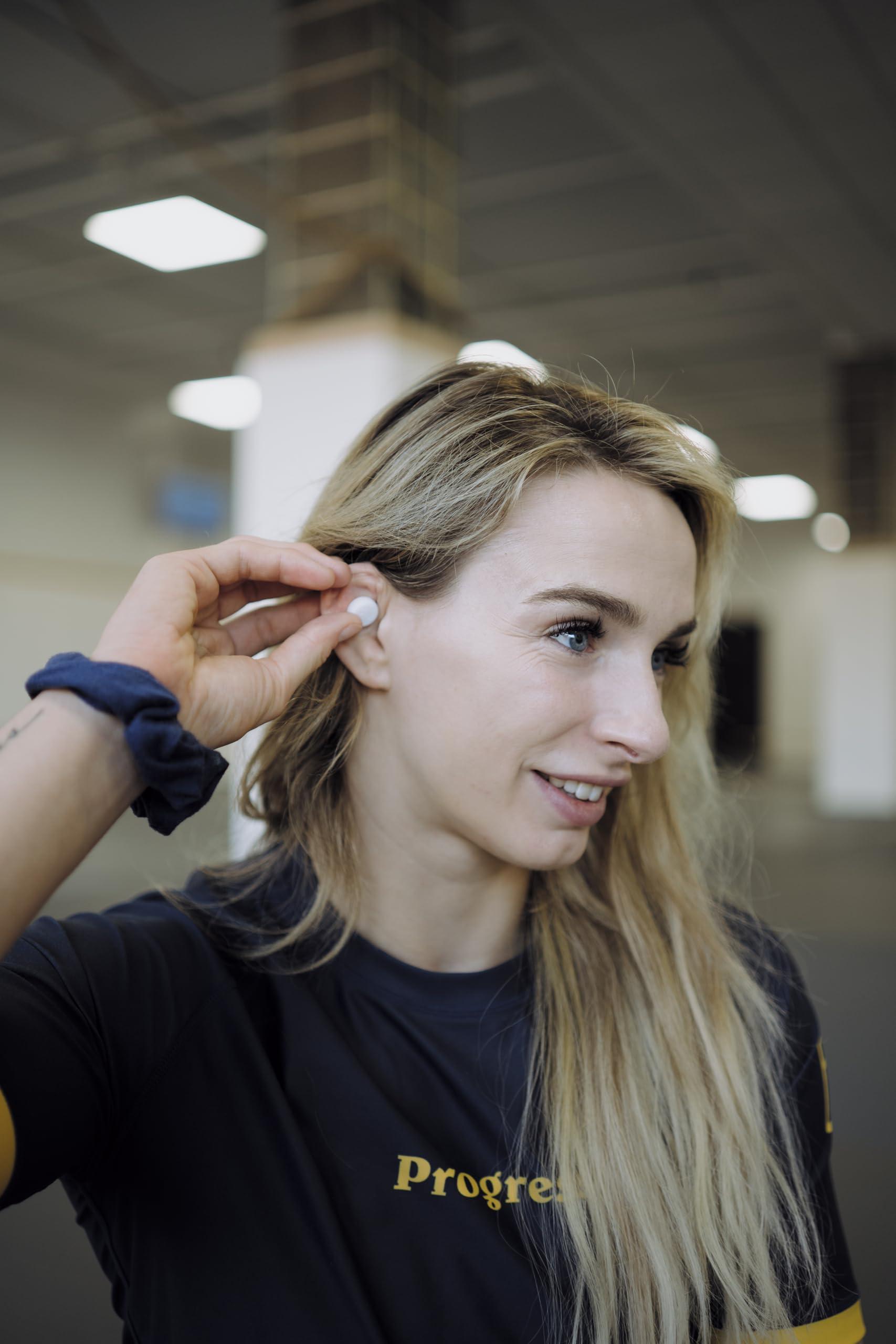 CauliBuds Caulibuds Cauliflower Ear Magnets - Premium Silicone Magnet Compression Kit for Cauliflower Ear Prevention & Treatment in BJJ, Wrestling, MMA, & Rugby - Minimize Ear Draining (Purple)