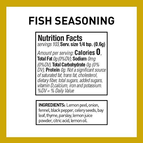 Spice Hunter The Spice Hunter Fish Seasoning Blend, 1.1-Ounce Jar