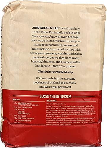 Arrowhead Mills Arrowhead Mills Flour White Enriched Unbleached, 5-pounds (Pack of8) ( Value40