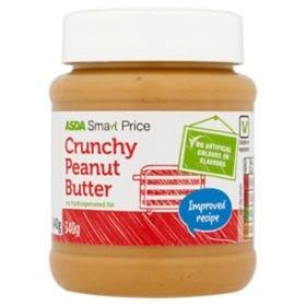 Asda ASDA Smart Price Crunchy Peanut Butter 340g