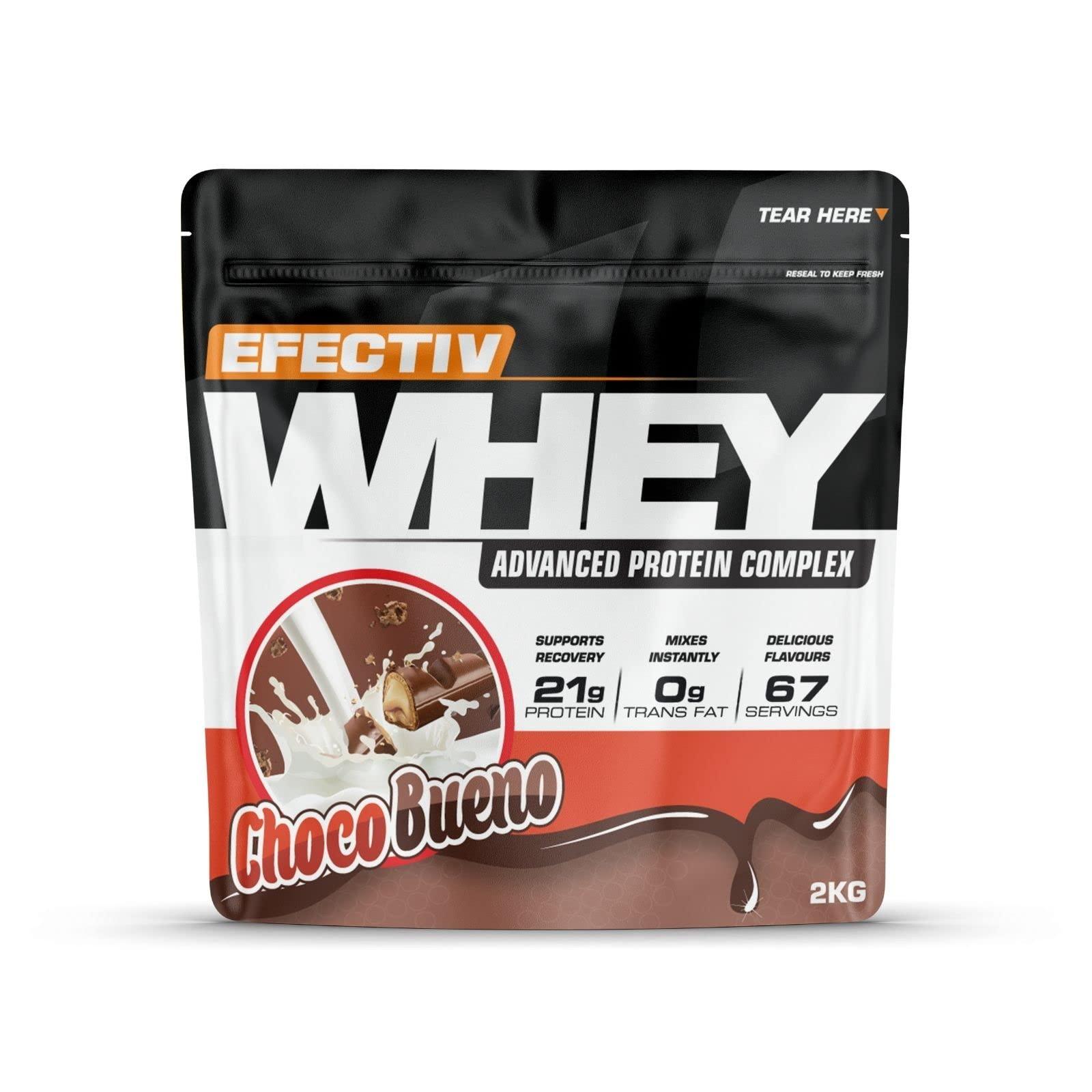 EFECTIV Whey Protein, Choco Bueno - 2000g