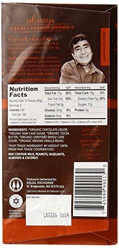 Equal Exchange Equal Exchange Organic Chocolate Bar, Very Dark, 12 Count