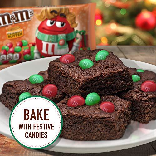 M&M'S M&M'S Peanut Butter Chocolate Christmas Candy, 10-Ounce Bag