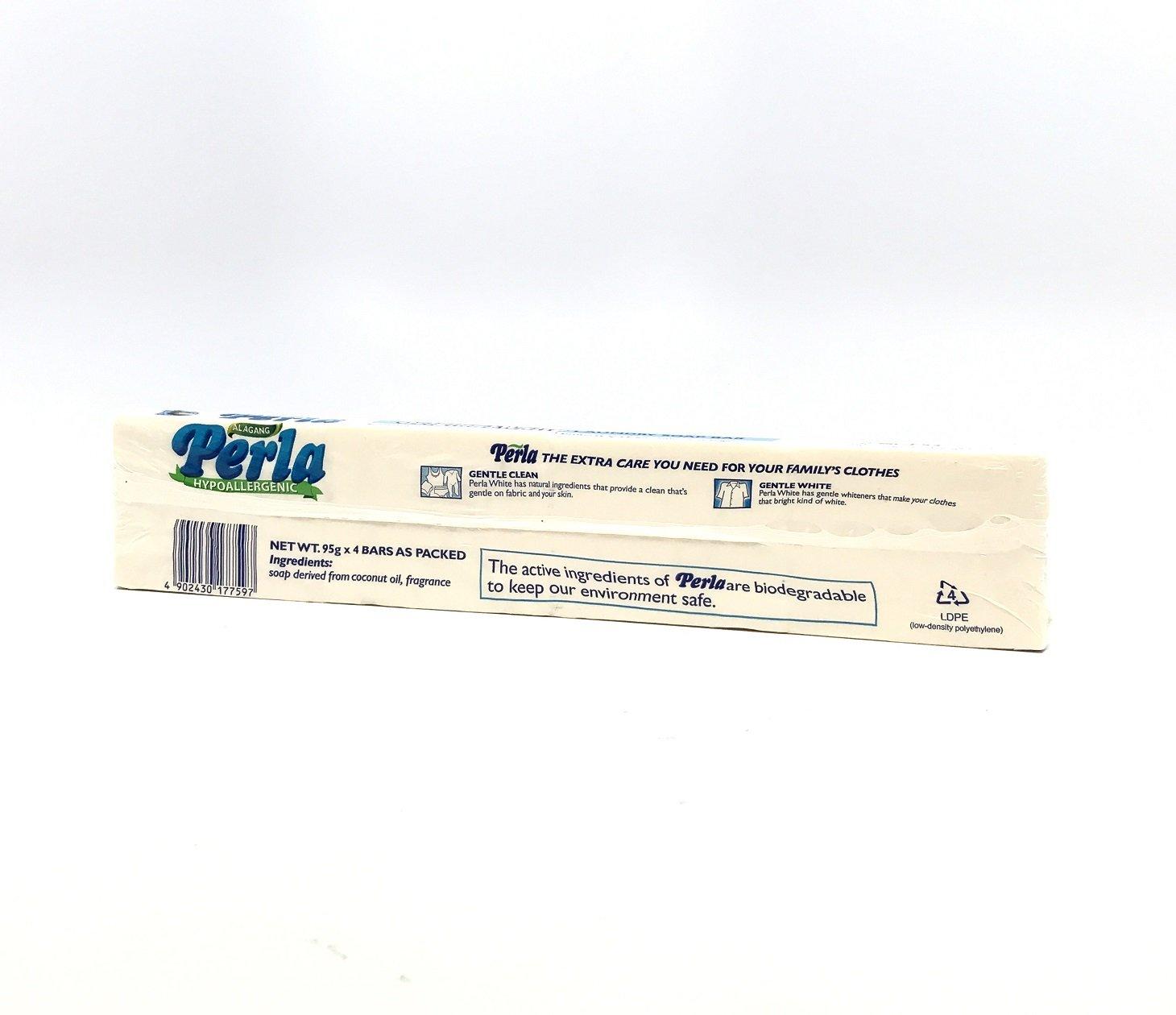 PERLA PERLA Original White Hypoallergenic Laundry Soap (1pack = 4bars)