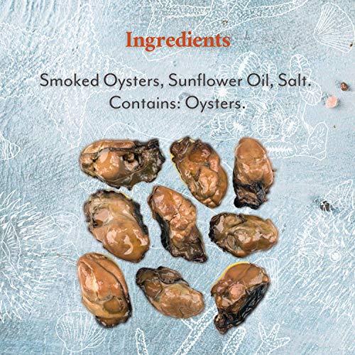 Roland Foods Roland Foods Premium Smoked Large Oysters in Oil, Wild Caught, 3 Oz Tin