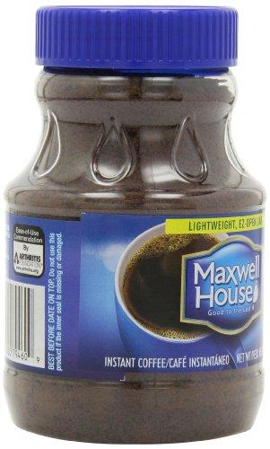 MAXWELL HOUSE Maxwell House Original Blend Instant Coffee, Medium Roast, 8 Ounce Jar (Pack of 3)