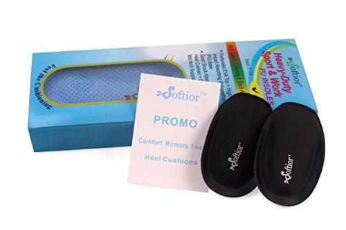Softior Softior Heavy-Duty Sport & Work Arch Support PU Insoles for Sport Work Hiker Shoes Boots,Men's Sizes 7-13 Blue
