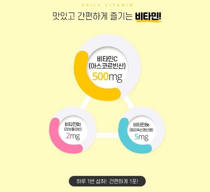 Kyung Nam Pharm Kyung Nam Pharm LEMONA Vitamin C 500mg, (2 Box)