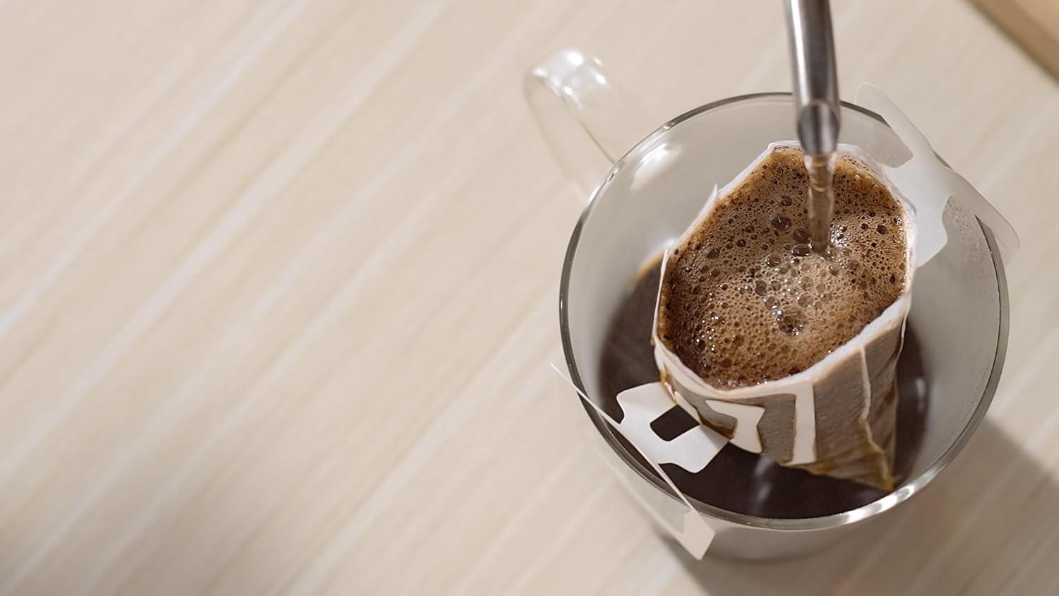 UCC UCC Shokunin Coffee Rich Blend, Single Serve Japanese Style Pour Over Coffee, Imported from Japan, 16 Individual Bags, 0.25 Oz (7g) per bag, Sun-Dried Beans, Artisan Crafted, Each Bag Makes 5 oz Cup, (16 PACK)