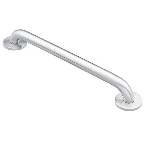 Moen Moen 8912 Home 12-Inch Bathroom Grab Bar, Stainless Steel with Moen 8732 Home 32-Inch Bathroom Grab Bar, Stainless