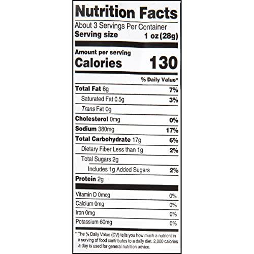 Sensible Portions Sensible Portions Garden Veggie Sour Cream & Onion Flavored Baked Corn Puffs, 3 oz (Pack of 6)