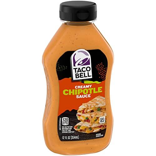 Taco Bell Taco Bell Chipotle Creamy Sauce, 12 fl oz (Pack of 8)