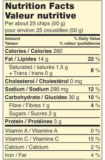 Old Dutch Old Dutch Crunch Sour Cream & Dill Potato Chips, 200g/7.1 oz., {Imported from Canada}