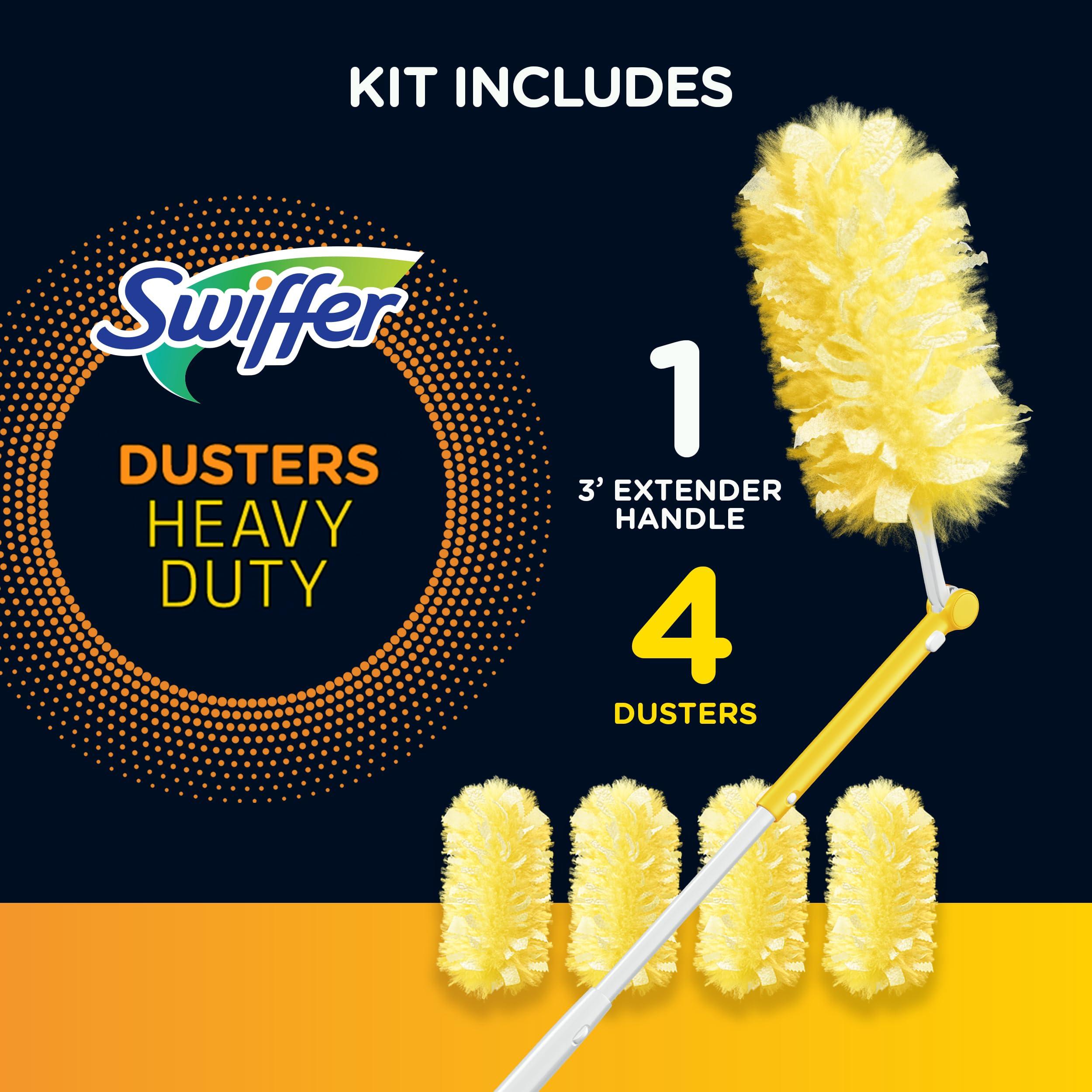 Swiffer Swiffer Dusters 360 Extendable Handle Starter Kit 4 Refills