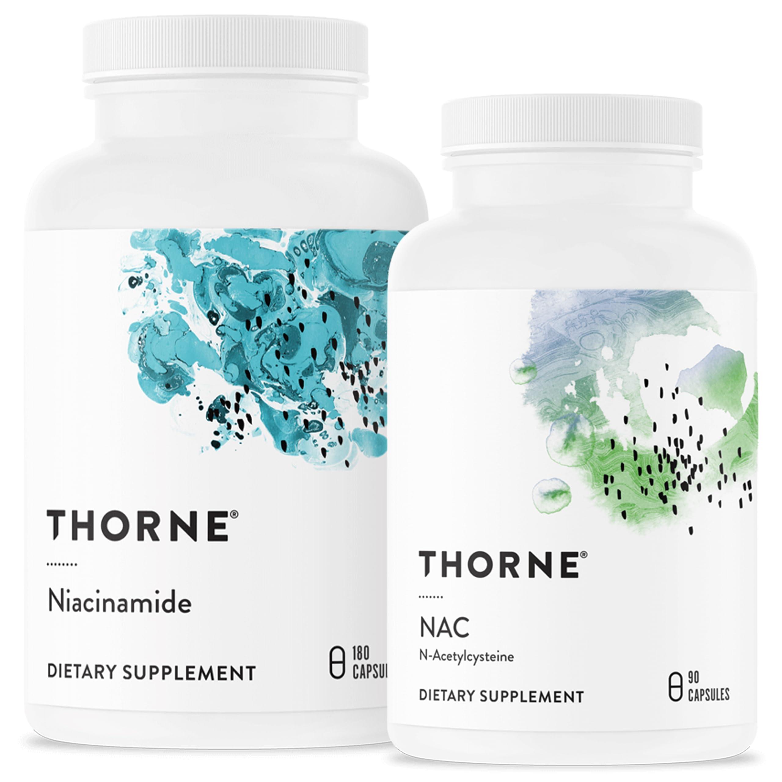 THORNE THORNE Immune & Joint Support Bundle - NAC & Niacinamide - 30 to 90 Servings