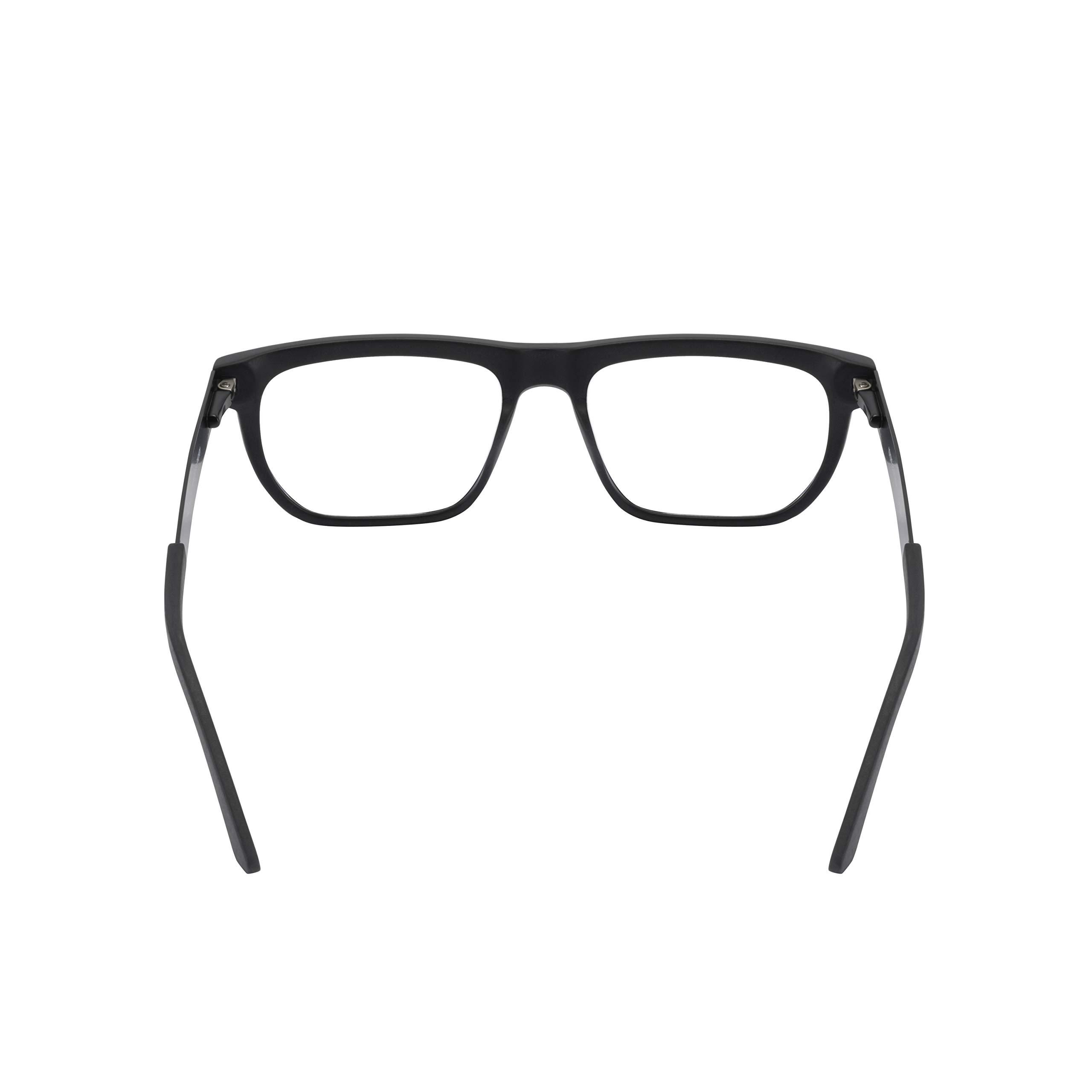 HyperX HyperX Spectre Stealth - Youth 10+ Gaming Eyewear, Blue Light Blocking Glasses, UV Protection, Acetate Frame, Stainless Steel Temples, Crystal Clear Lenses, Microfiber Bag, Hard Case – Square Black