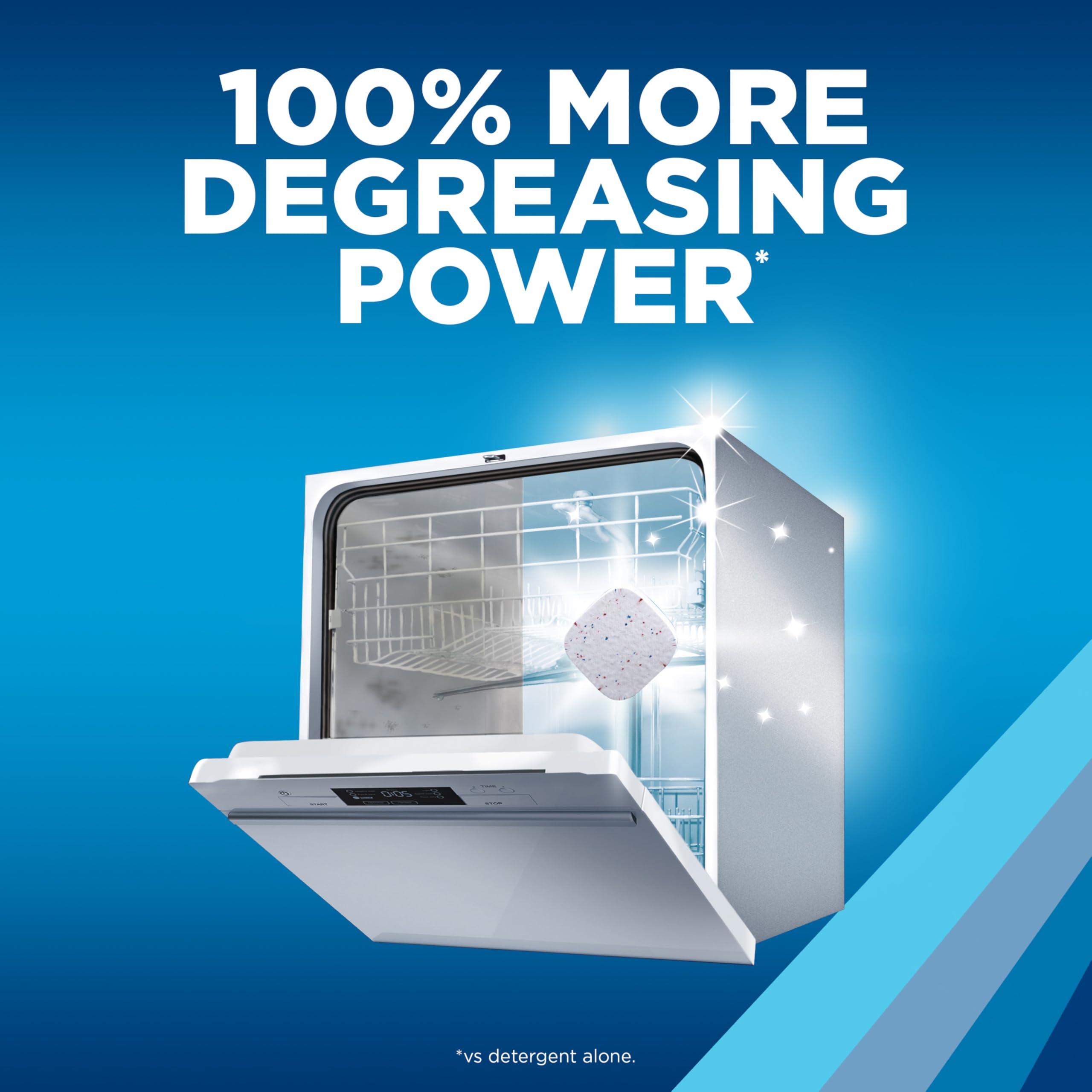 Finish Finish Dishwasher Cleaner Tablets, 12 count, Hygienically Cleans Hidden Grease, Use in Normal Cycle, Lemon Scented, 12 Month Supply