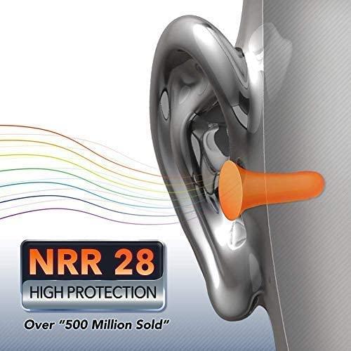 Hearos HEAROS Just for Kids Foam Ear Plugs, X-Small, Corded Hearing Protection, NRR 28, 3 Pairs