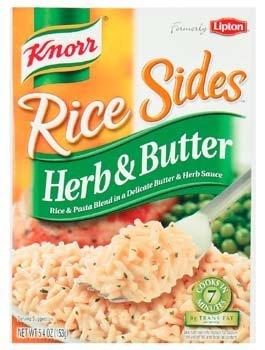 Knorr Knorr Rice Sides - Herb & Butter - 5.4 oz - 12 pk