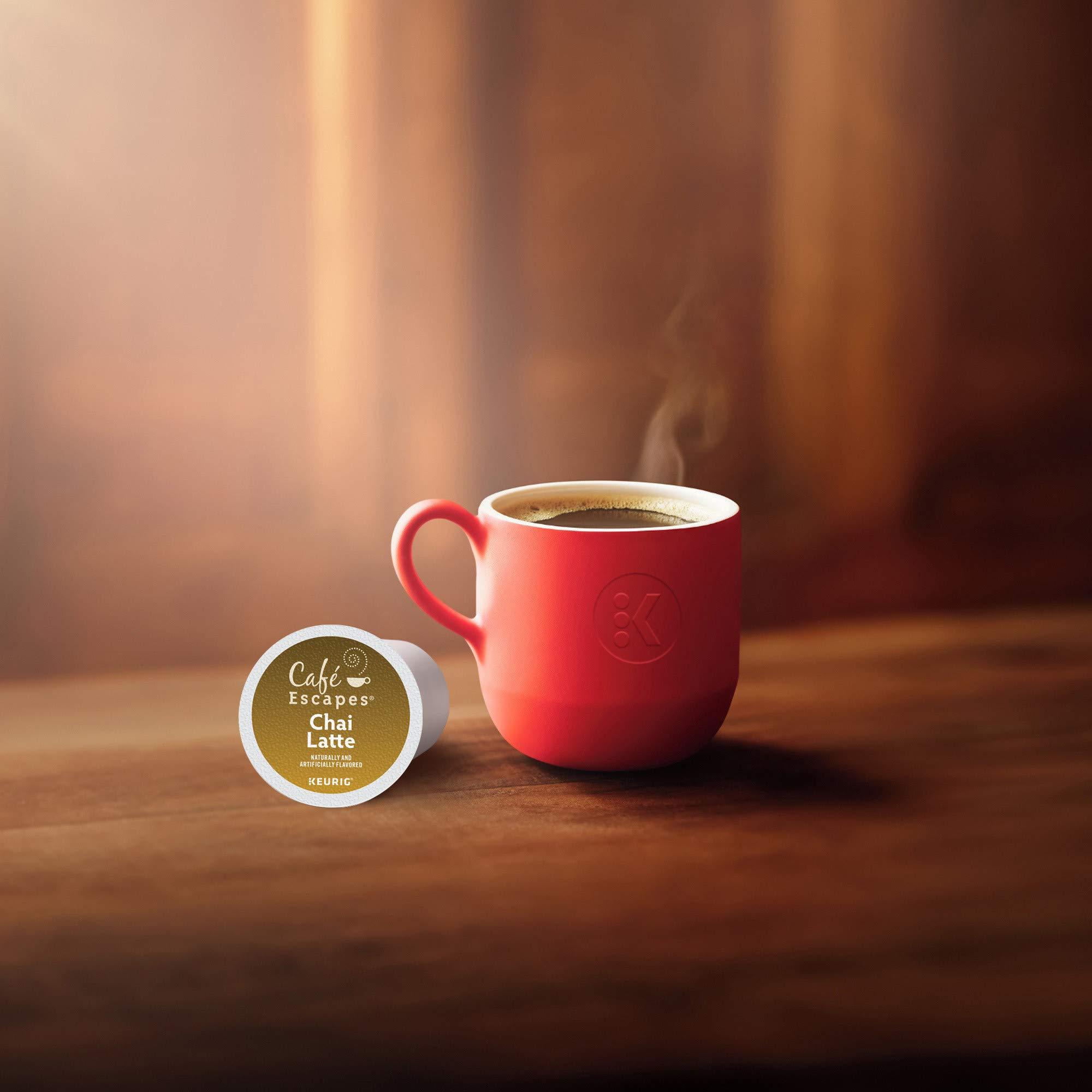 Café Escapes Cafe Escapes Chai Latte Keurig Single-Serve K-Cup Pods, 96 Count