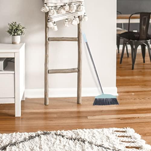 Yardwe Yardwe Indoor Outdoor Broom Floor Cleaning Broom with Long Handle Heavy- Duty Household Brooms for Home Kitchen