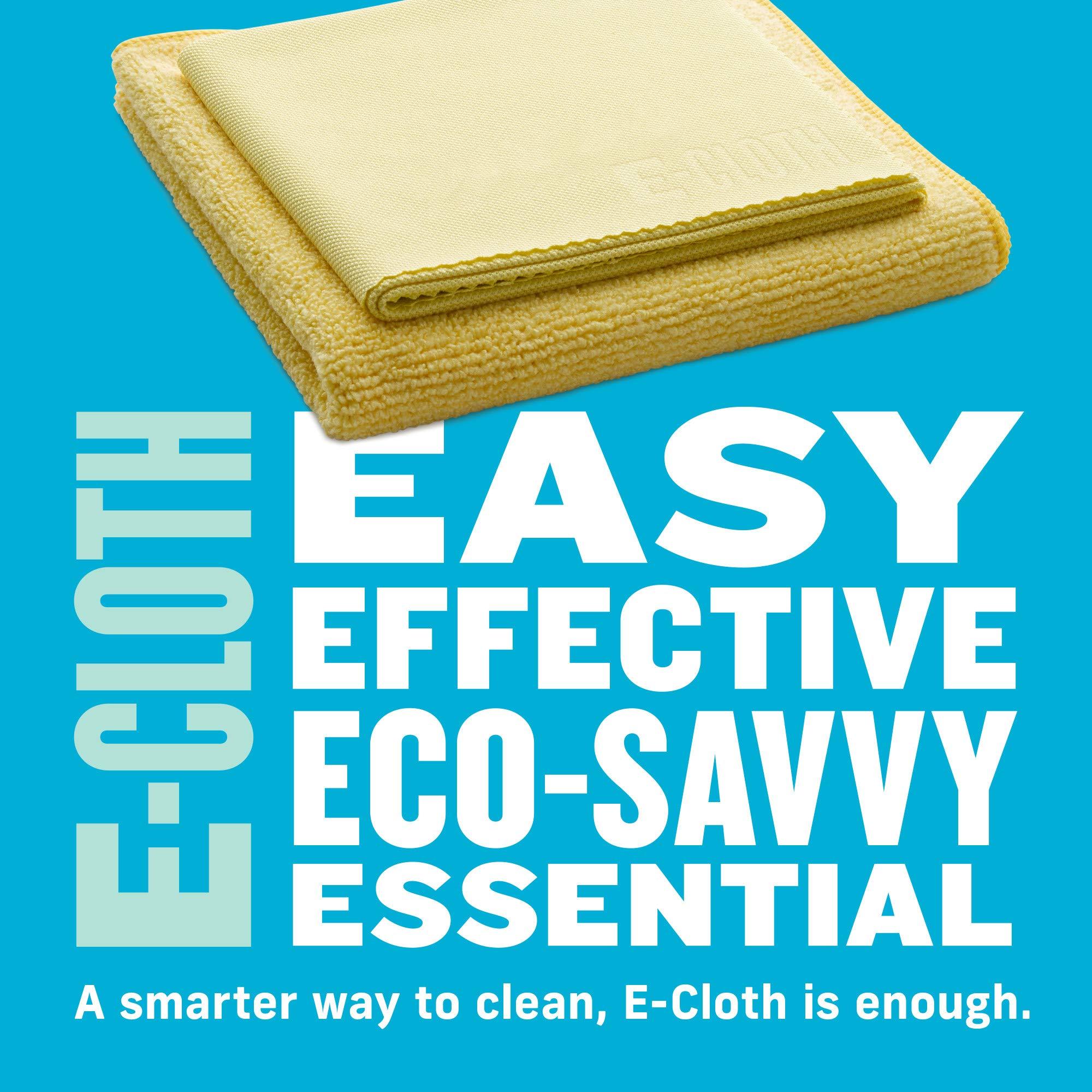 E-Cloth E-Cloth Bathroom Cleaning Kit, Premium Microfiber Cleaning Cloth, Ideal Bathroom, Shower and Bathtub Cleaner, Washable and Reusable, 100 Wash Guarantee